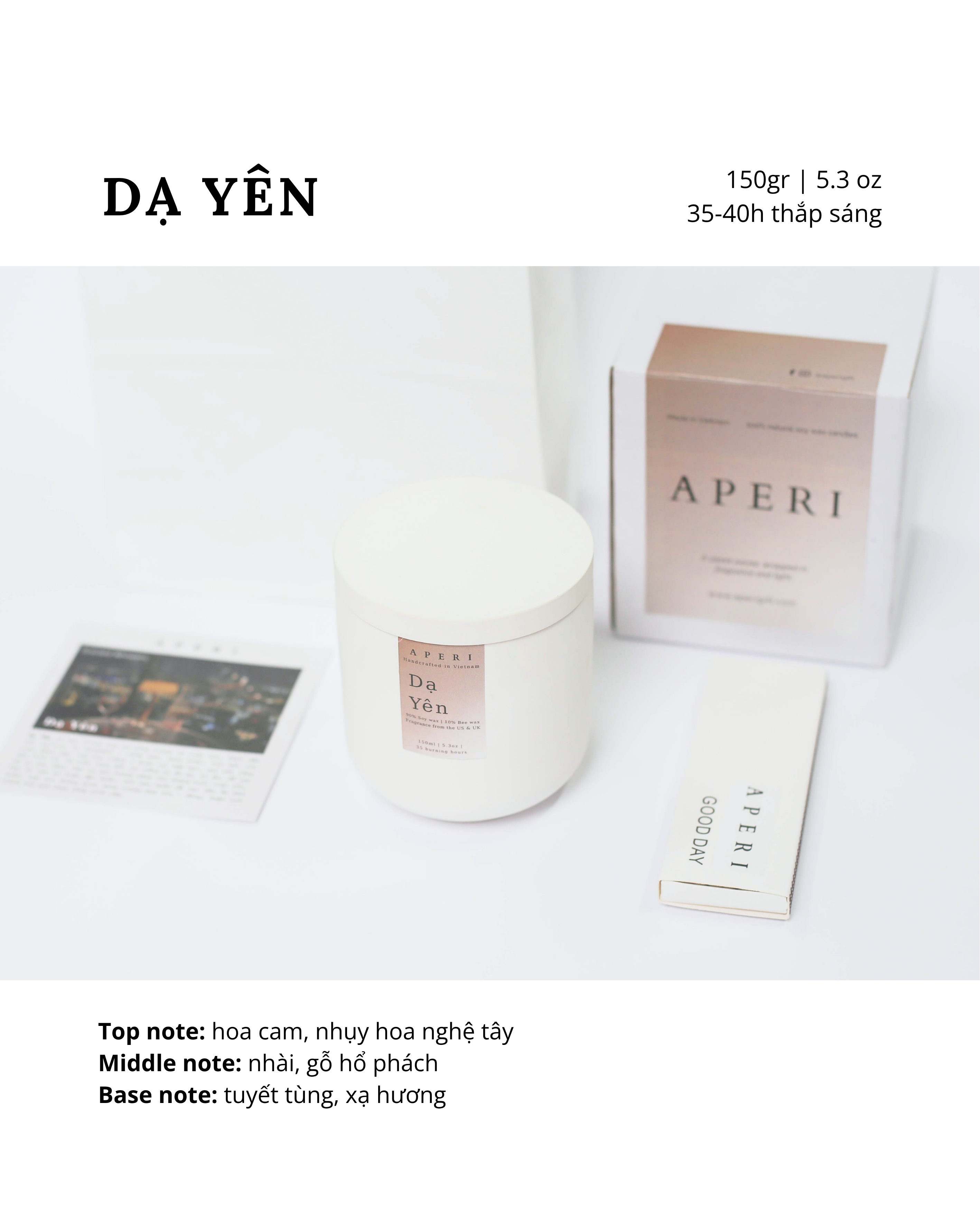 Hũ nến Dạ Yên