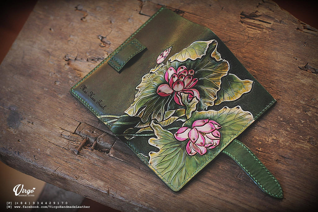 CUSTOM POKEMON WALLET / CARVED WALLET HANDMADE LEATHER