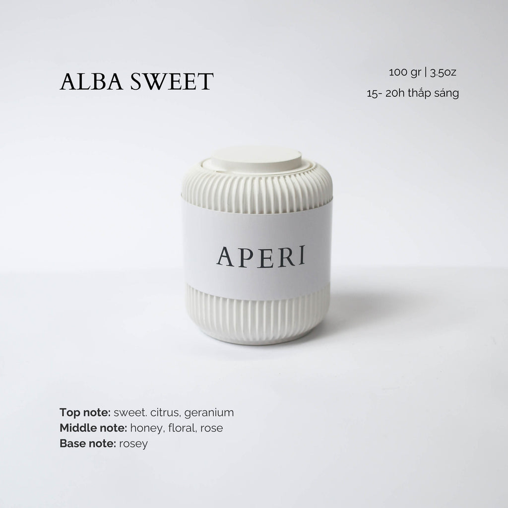 Hũ nến Alba Sweet