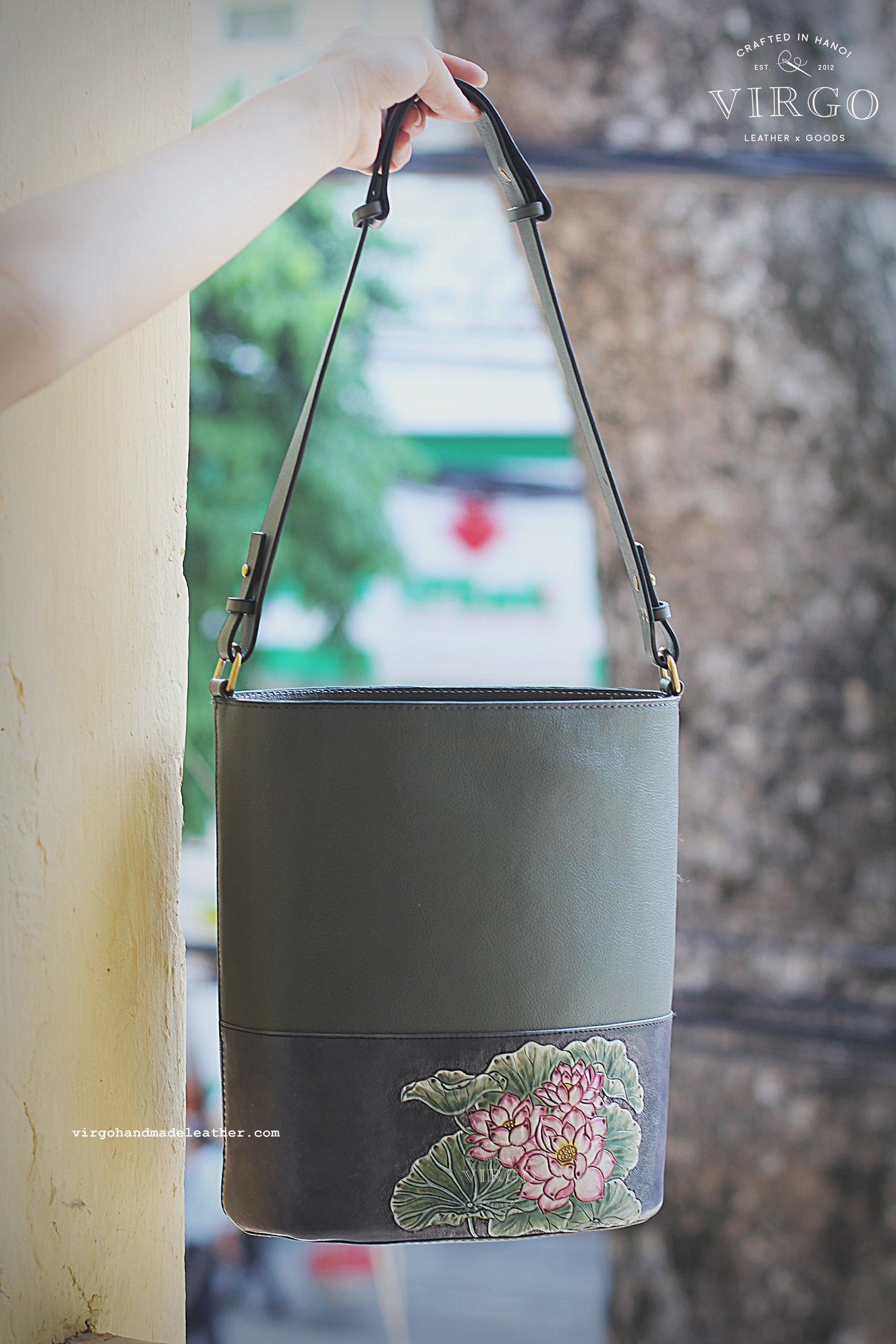 Lotus Bucket Bag