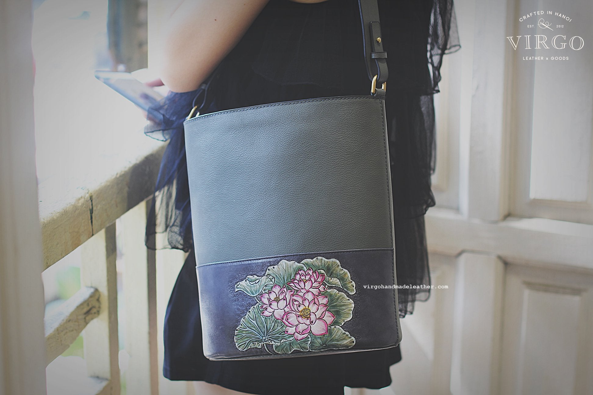 Lotus Bucket Bag