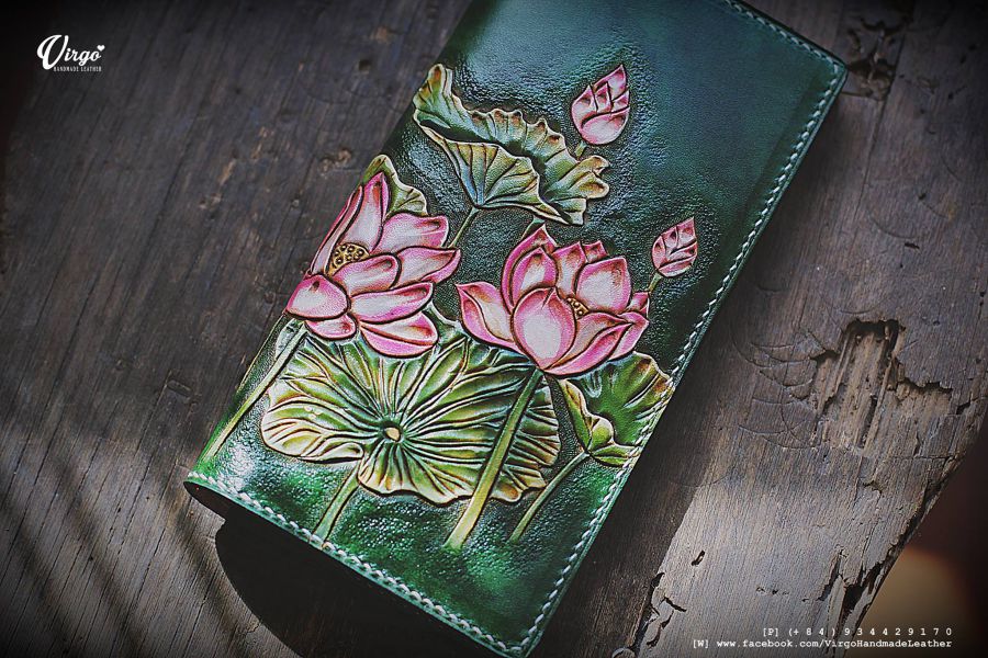 Mika Lotus Women Long Wallet