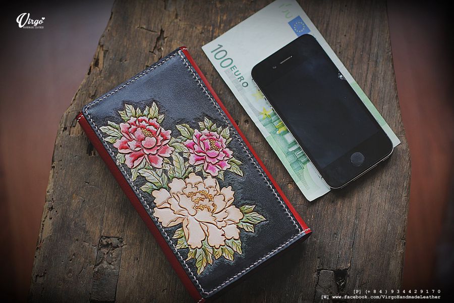 Peony Long Wallet
