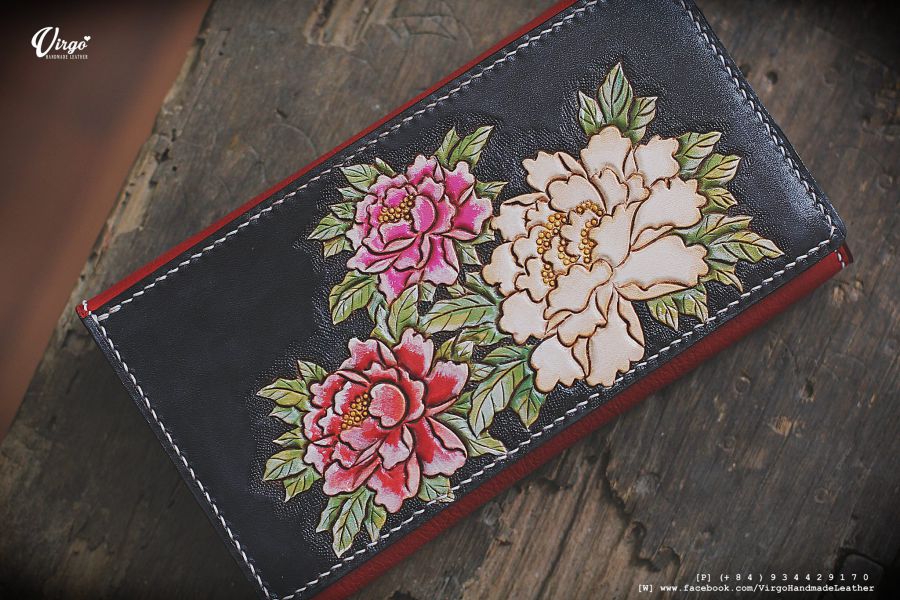 Peony Long Wallet