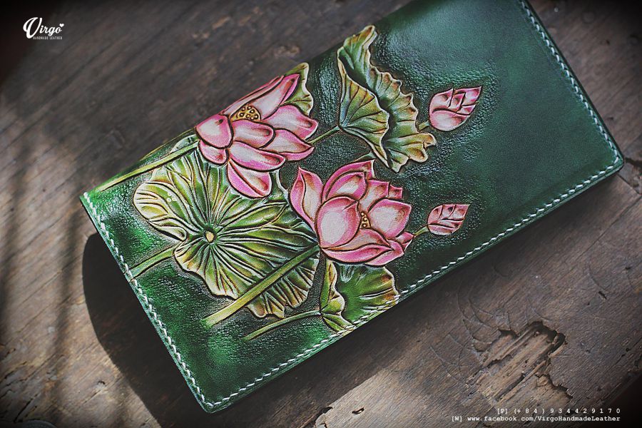 Mika Lotus Women Long Wallet