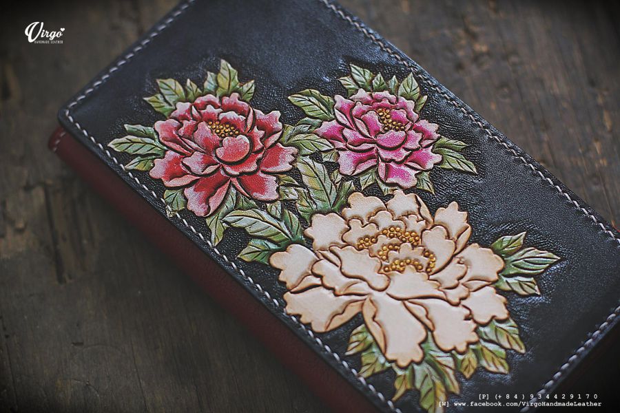 Peony Long Wallet