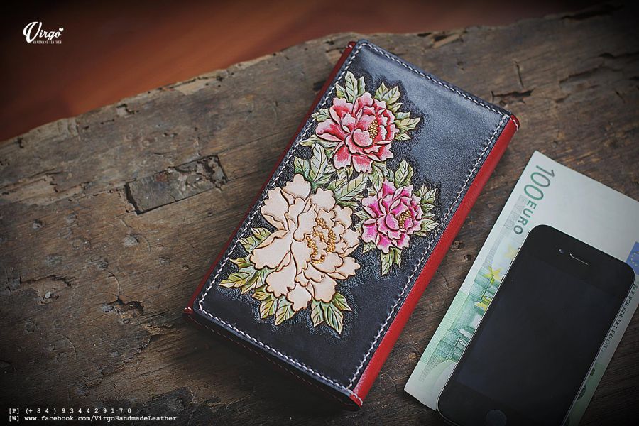 Peony Long Wallet
