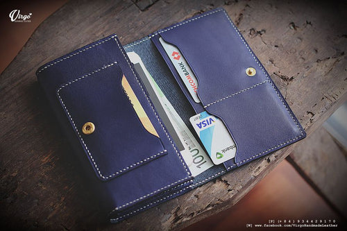 Camellia Long Wallet