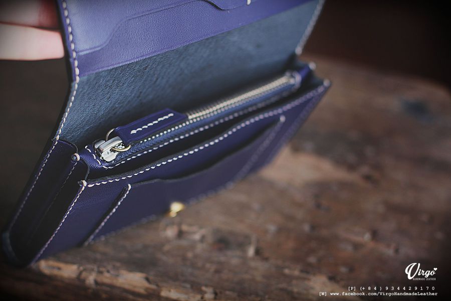 Camellia Long Wallet