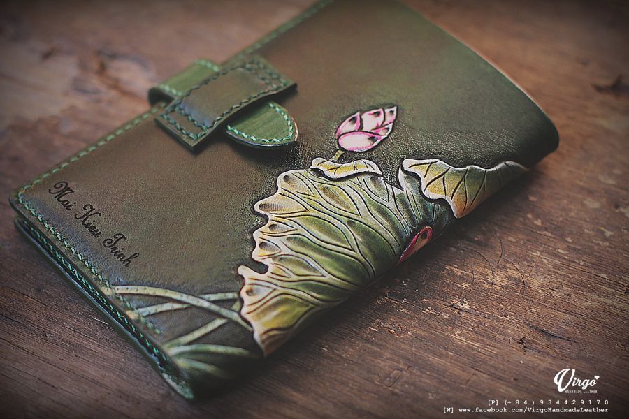 Pink Lotus Women Short Wallet