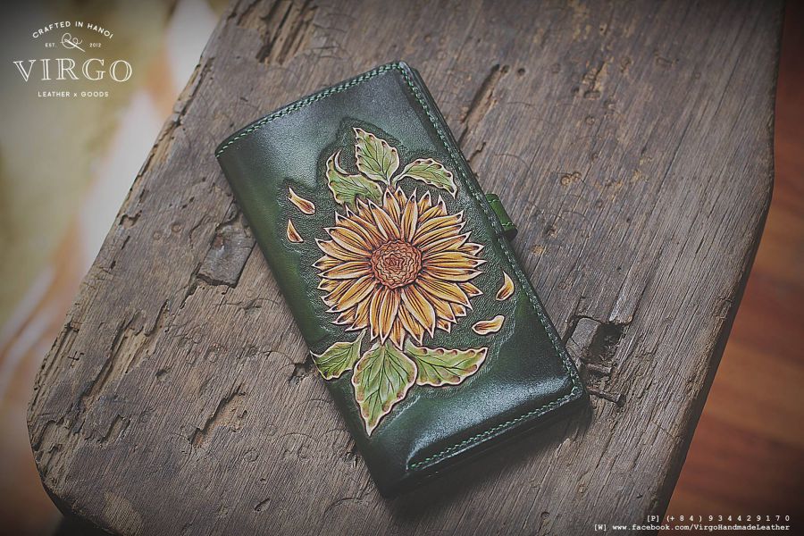 Sunflower Long Wallet