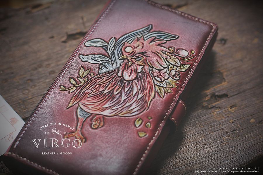 Rooster Long Wallet