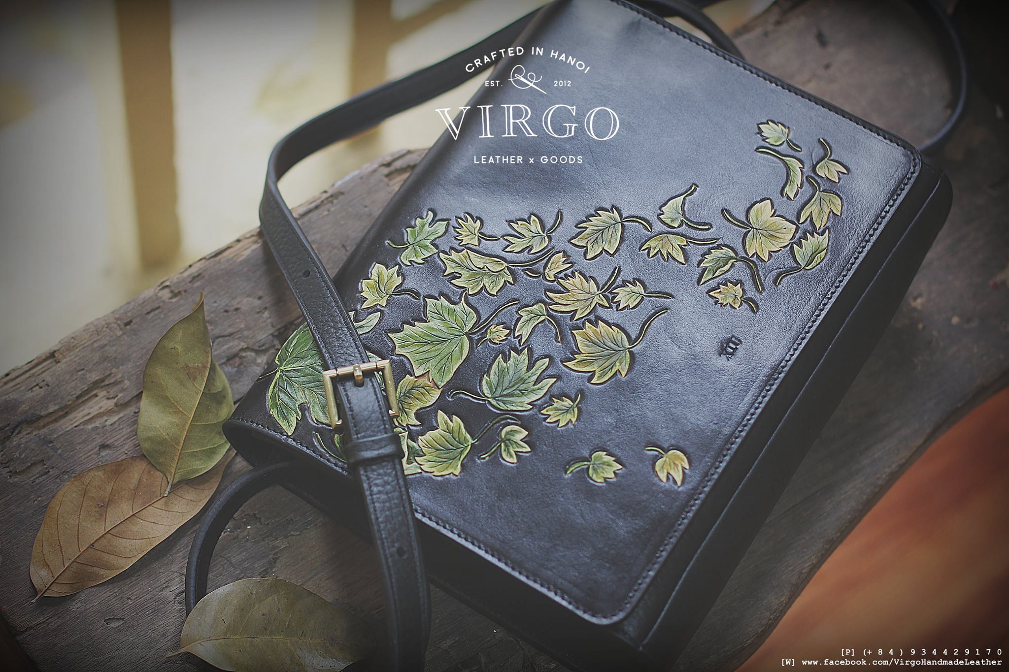 Falling Leaves Crossbody Bag