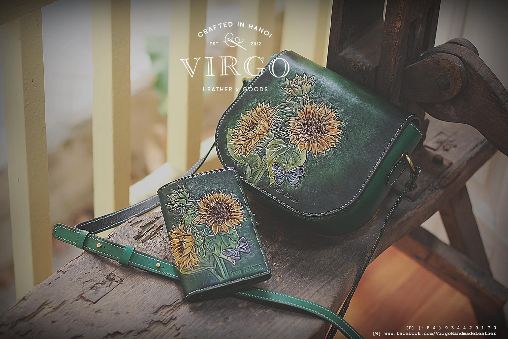 Half moon Sunflower Crossbody Bag