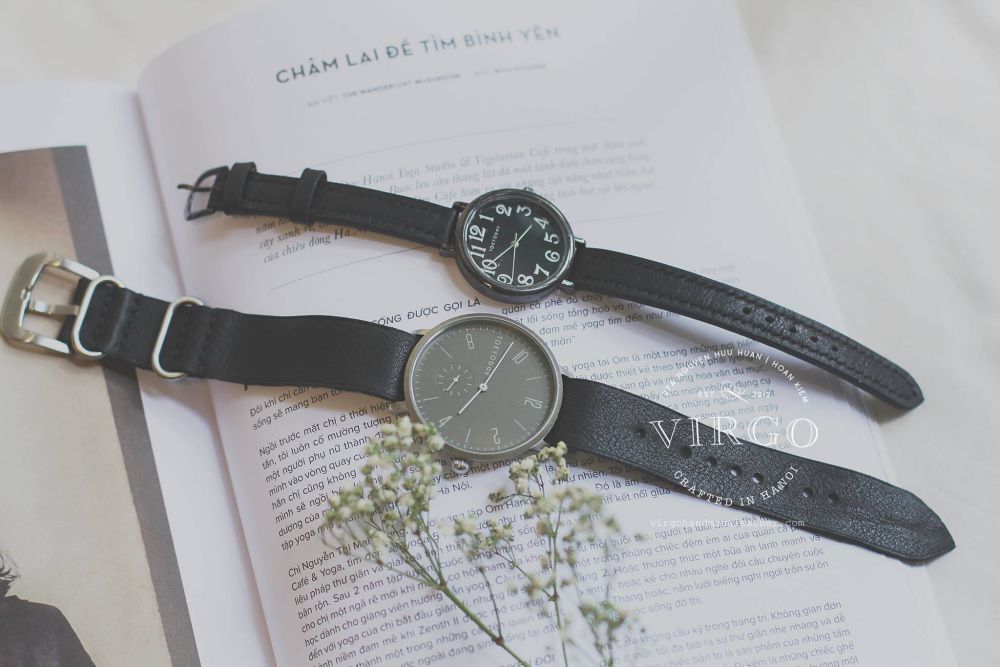 Milled Leather Strap