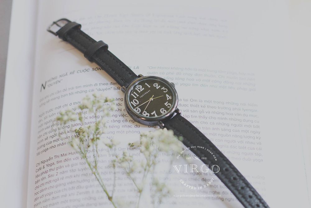 Milled Leather Strap