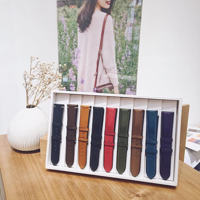 Vegetable Tanned Leather Watch Strap