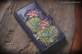 Pink Lotus Long Wallet