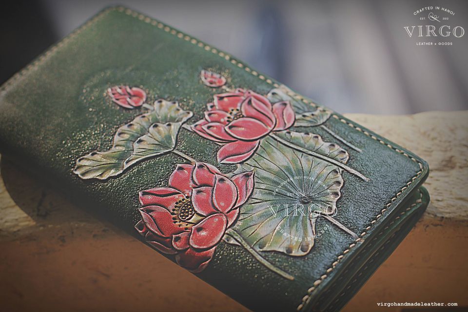Lotus Long Wallet