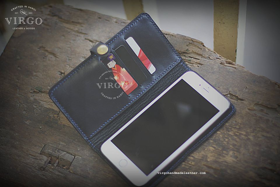 White Lotus Phone Wallet