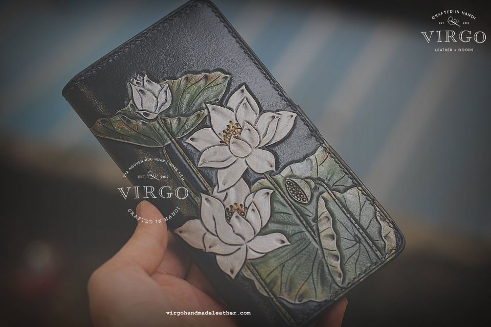 White Lotus Phone Wallet