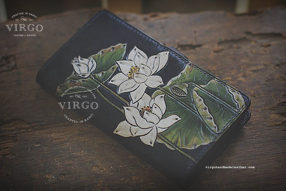 White Lotus Phone Wallet