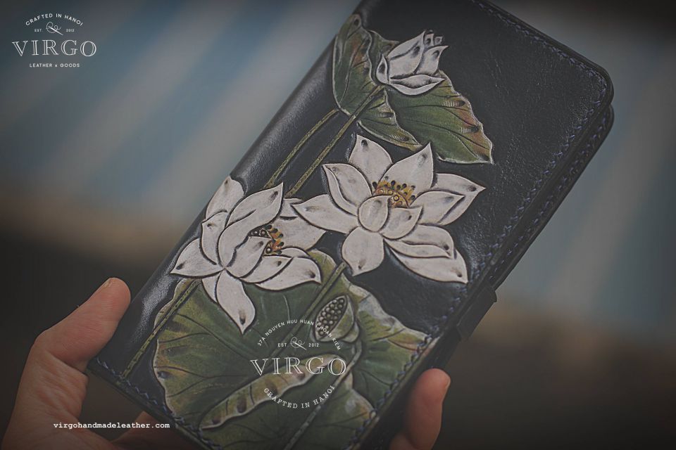 White Lotus Phone Wallet
