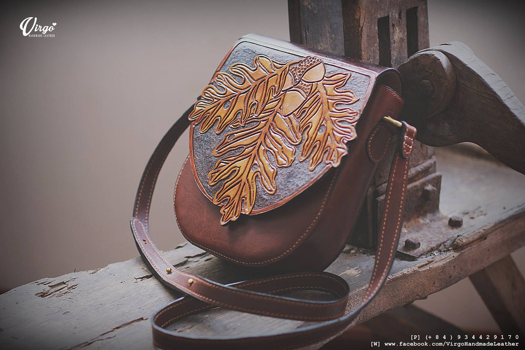 Autumn Leave Crossbody Bag