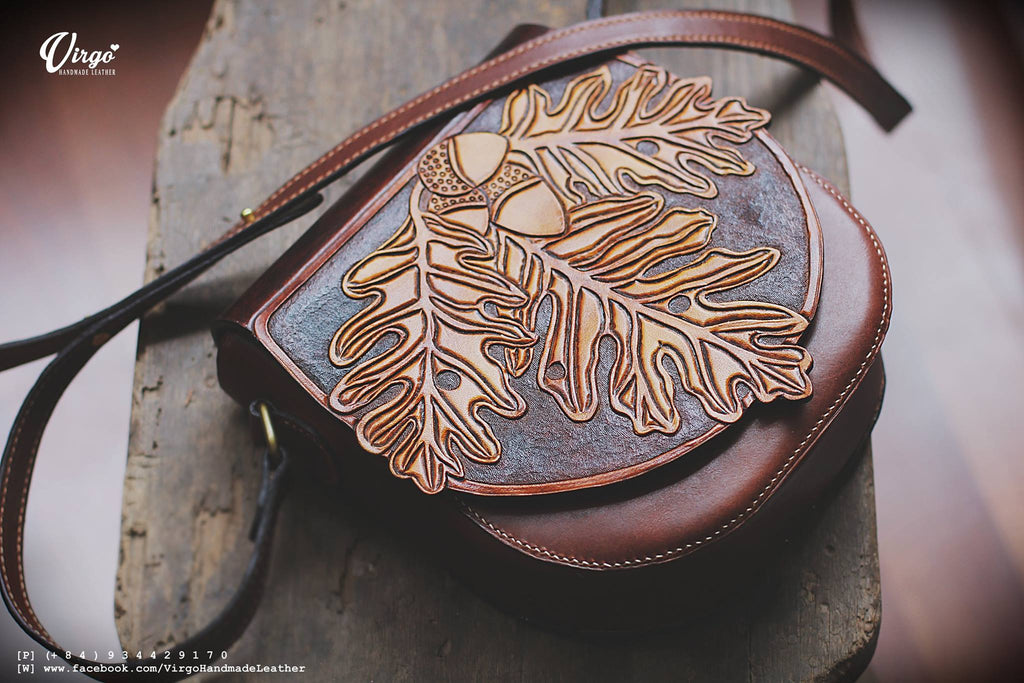 Autumn Leave Crossbody Bag