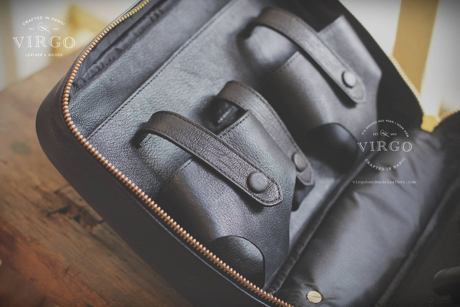 Pipe Leather Men Bag