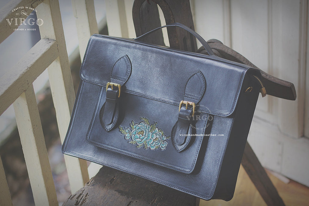 Peonies Satchel Classic Bag