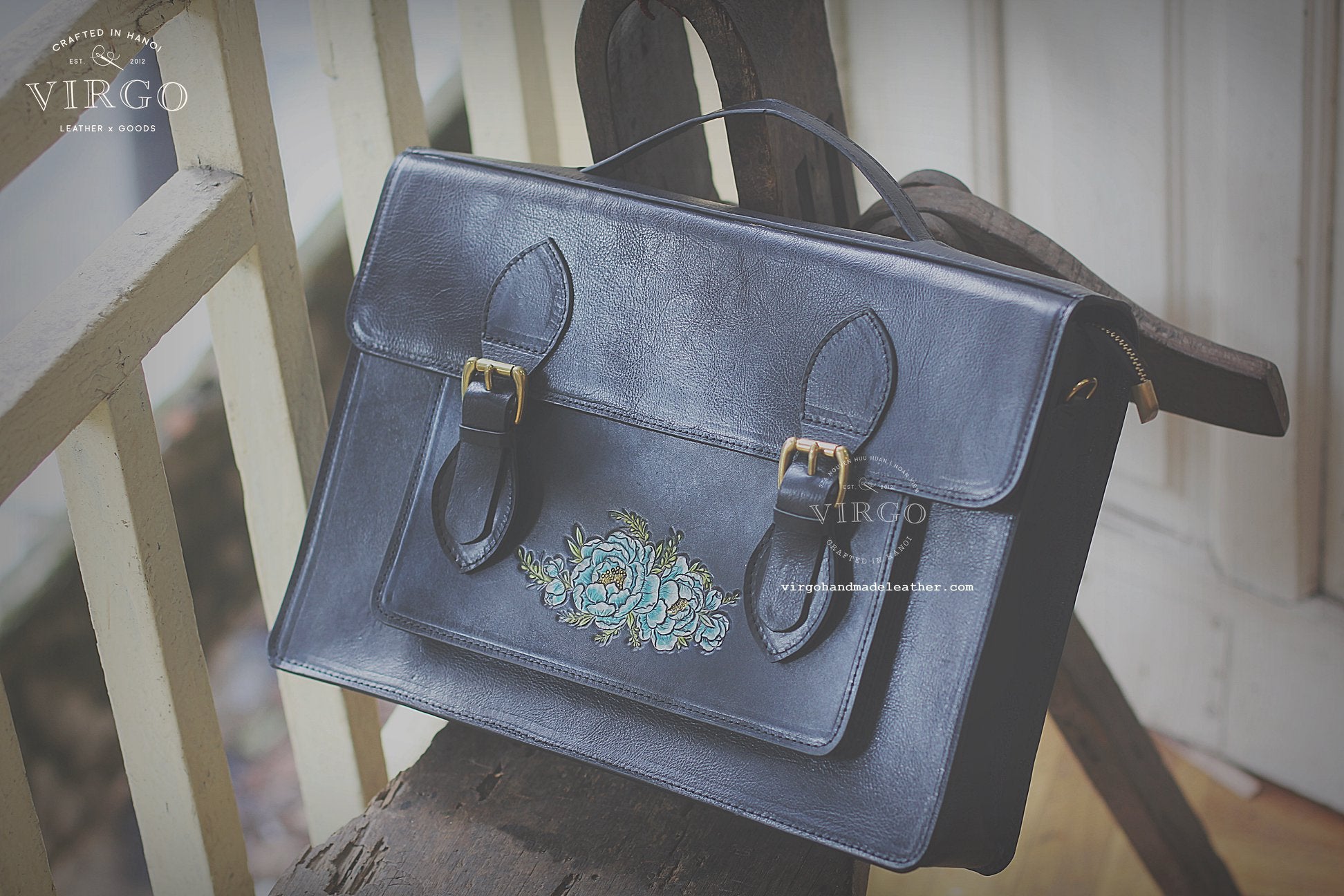 Peonies Satchel Classic Bag