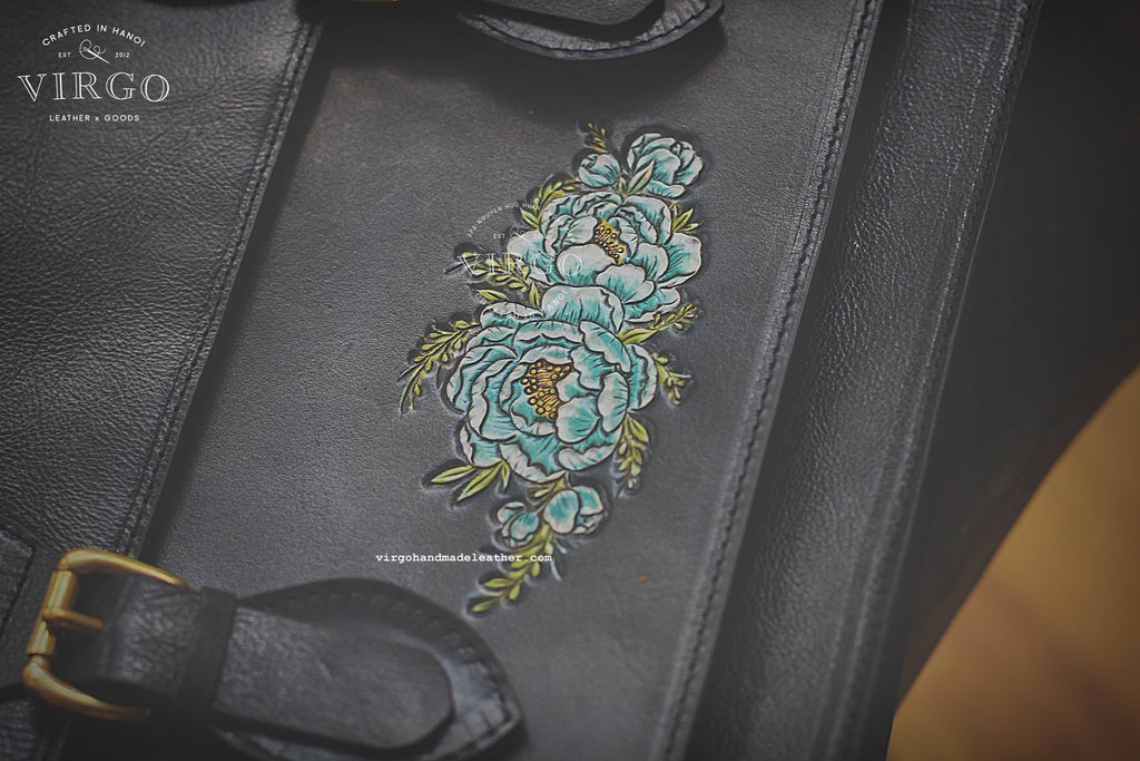 Peonies Satchel Classic Bag