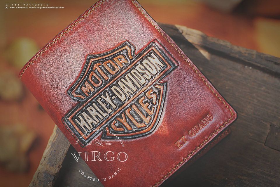 HD Men Carving Wallet