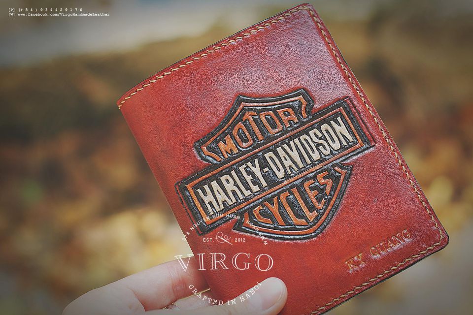 HD Men Carving Wallet