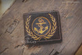 Anchor & Laurel Wreath Wallet