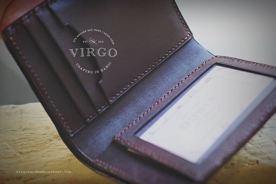 Letter S Men Carving Wallet
