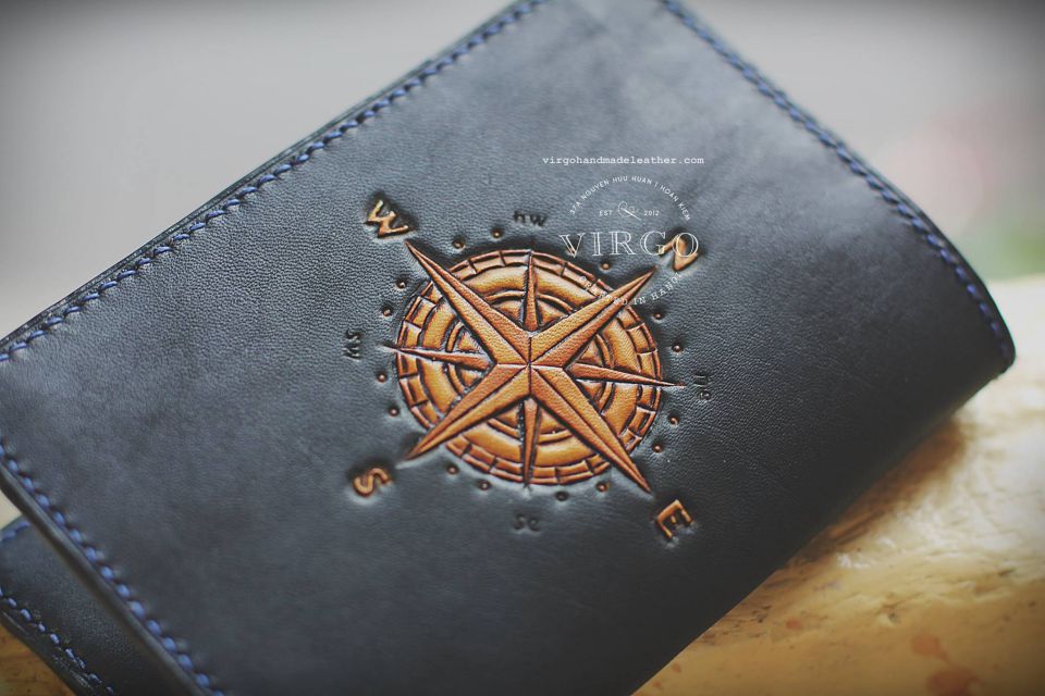 Lion & Compass Passport Cover