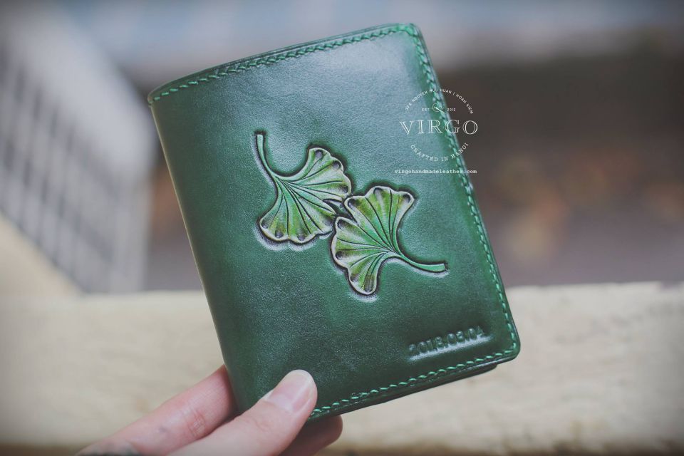 Ginkgo Carving Wallet