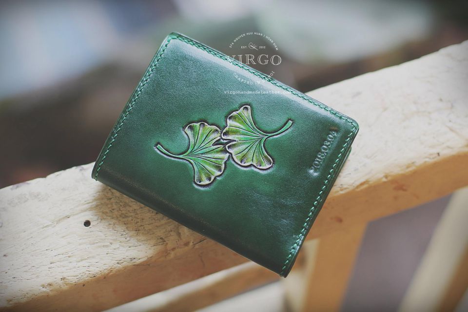 Ginkgo Carving Wallet