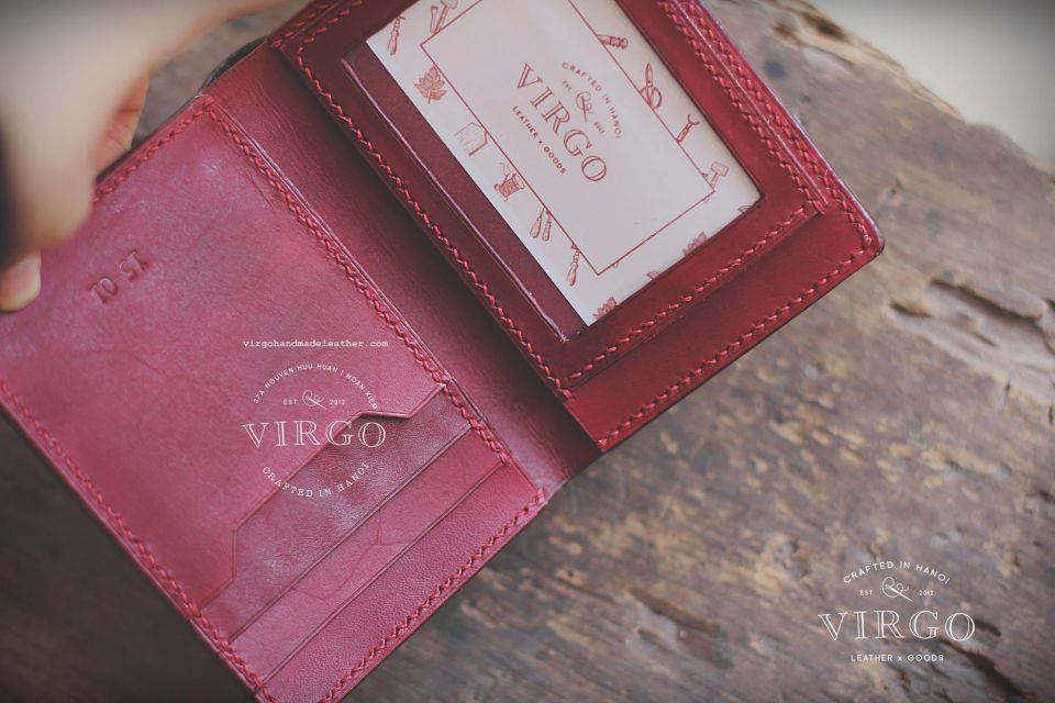 Rooster Men Carving Wallet