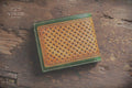Cross Braided Men Carving Wallet 2
