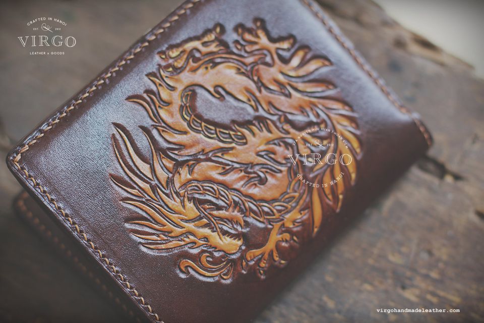 Dragon Men Carving Wallet