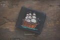 Boat Men Carving Wallet