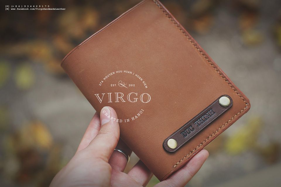 Gavin Bifold Wallet with Leather Tag