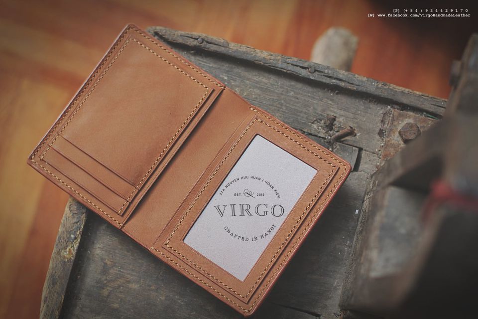 Gavin Bifold Wallet with Leather Tag