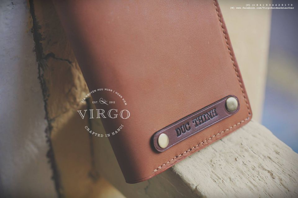 Gavin Bifold Wallet with Leather Tag