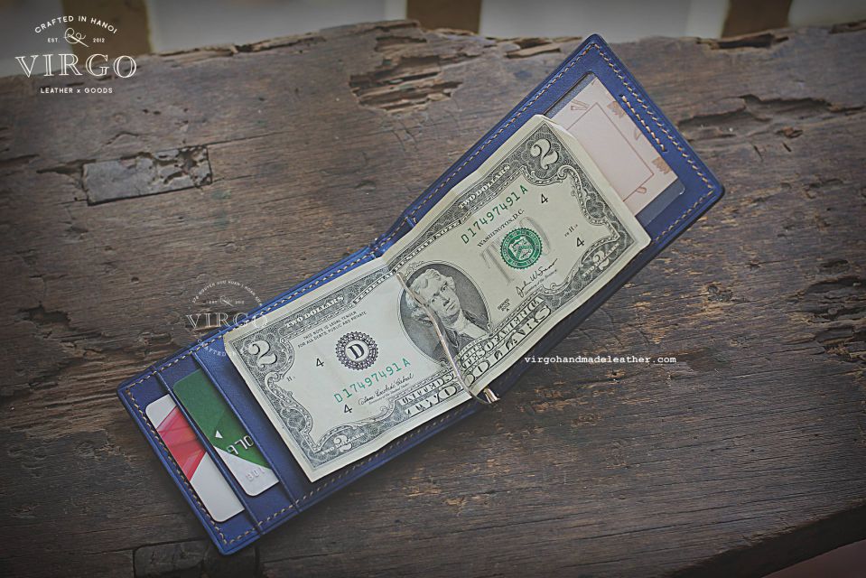 Money Clip Bifold Wallet