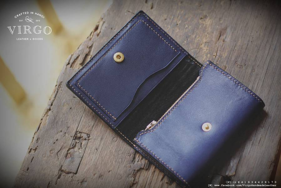 Lotus Coin Carving Wallet