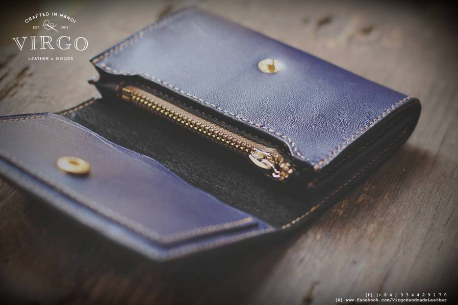 Lotus Coin Carving Wallet